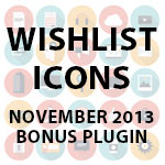 Wishlist Icons Overview – Wishlist Insider’s Bonus Plugin (November 2013)