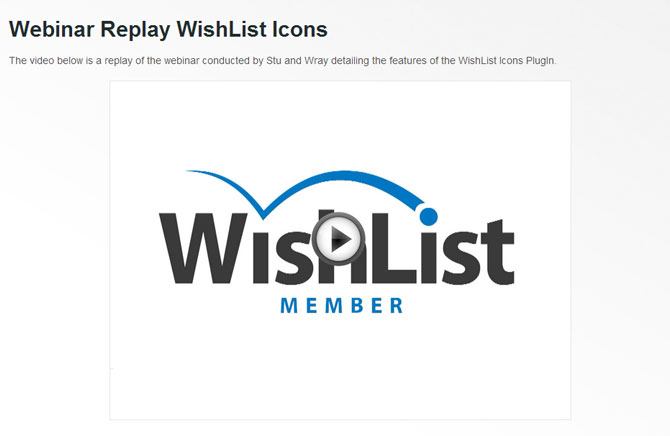 Wishlist Icons Webinar Replay