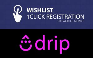 Wishlist 1-Click Registration & Drip Autoresponder Service Integration